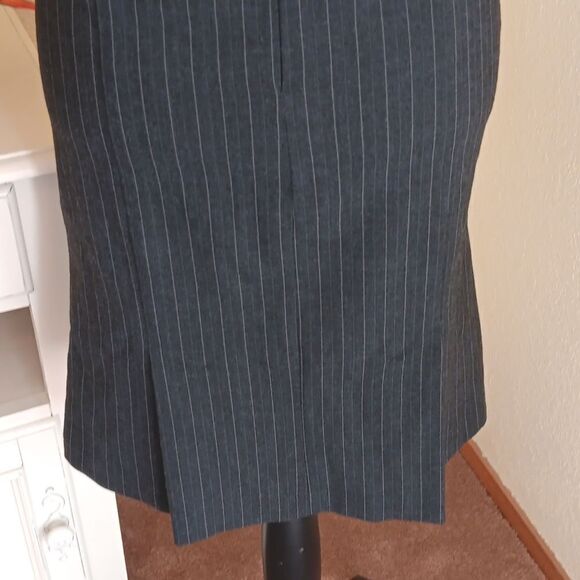 Portmans Pin Striped Skirt - Picture 6 of 10